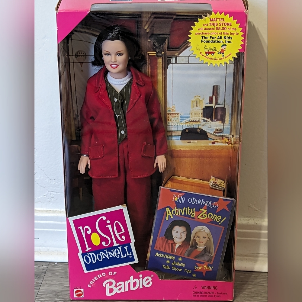 1999 new in box friend of barbie Rosie O'Donnell